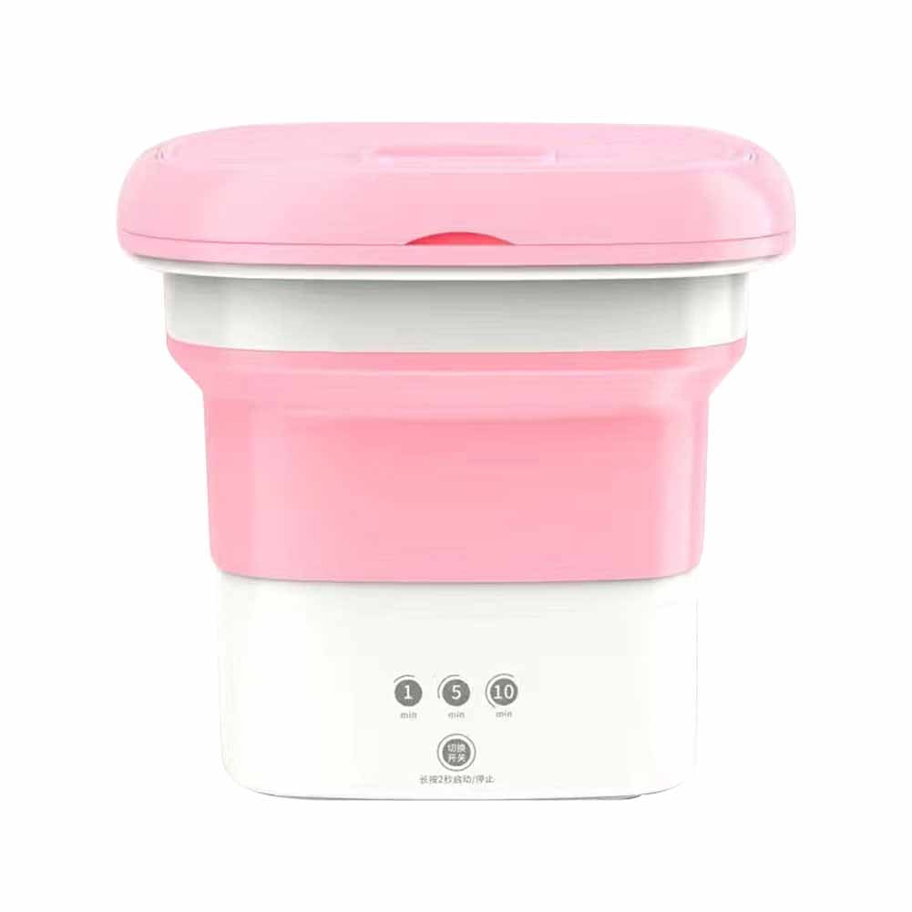 FunnyBeans Portable Washing Machine, Mini Foldable Washer and Spin Dryer Small Foldable Bucket