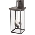 thumbnail image 4 of Millennium Lighting 42603-PBK Barkeley 4 Light 27" Tall Outdoor Wall Sconce - Black, 4 of 7