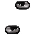 thumbnail image 1 of Manijas PUERTA INTERIOR HUSHAN Para Megane 2004 al 2010 Delanteras/Traseras Negro/plata, 1 of 4