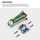 thumbnail image 2 of Naiovety Extensión de vástago de manillar de bicicleta de 31,8mm, extensor ajustable de aleación de aluminio, accesorio adaptador de repuesto para Ciclismo Vistoso Stern Naiovety OD019776-01B, 2 of 6