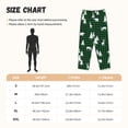 thumbnail image 2 of Pajama Pants Women, Christmas tree green plaid Sweatpants Soft Sleep Lounge Pants, Casual PJ Bottoms Pants with Pockets, 2 of 7