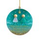 thumbnail image 1 of Adornos Navideños de Vidrio Marino de La Amistad | Adornos Navideños Duraderos | Regalos Navideños Únicos Hechos a Mano | Regalos Simbólicos de La Amistad | Decoración Navideña Versátil para El Hogar, 1 of 6