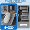 thumbnail image 4 of Suumerpety Rabbit Hutch Indoor Large Bunny Cage with Double House and Run Outdoor Guinea Pig House On Wheels for Bunny and Other Small Animals, 4 of 12