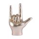 thumbnail image 1 of FLhrweasw Gesto Escultura Resina Mano Adorno Adorno Artesanía (Oro), 1 of 6