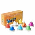 thumbnail image 2 of IMENGL 1 Set Of Colorful Handbell Toys 8 Tone Percussion Toys Children's Early Education Musical Instruments Children's Desk Bells Early Classifying,Education Materials,Humanizing Education,Illibera, 2 of 9