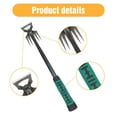 thumbnail image 3 of Gardening Hand Weeder Tools, 2025 New Weeding Artifact Uprooting Weeding Tool Manganese Steel Weed Puller, Dual Purpose Weeder Manual Weed Tool for Lawn and Garden, 3 of 6