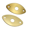 thumbnail image 1 of Jack curvada ovalada shamjiam dorada 2 piezas para bajo de guitarra eléctrica, 1 of 8