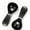 Black, variant on rmtaikir 2 Pack 30ml(2Tbsp) Stainless Steel Coffee Measuring Spoon, Short Handle Precision Scoop for Coffee Powder Tea Sugar Flour,Silver