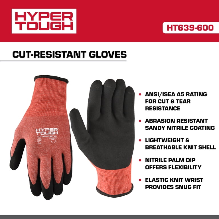 Cut-Resistant Work Gloves with Touchscreen Capability photo 2