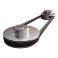 thumbnail image 5 of Unique Bargains Single Groove Pulley 5mm Fixed Bore 40mm Outer Diameter Aluminum Alloy for Drilling Machine 6mm PU Round Belt, 5 of 5