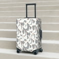 thumbnail image 6 of Daiia White goose Luggage Cover, Thickened Washable Travel Luggage Covers, Elastic Unique Baggage Covers for 18-20 inch Luggage-Small, 6 of 7