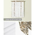thumbnail image 4 of Bohemian Flower Paisley Window Curtain for Living Room Home Decor Blinds Drapes Kitchen Tie-up Short Curtains, 4 of 5