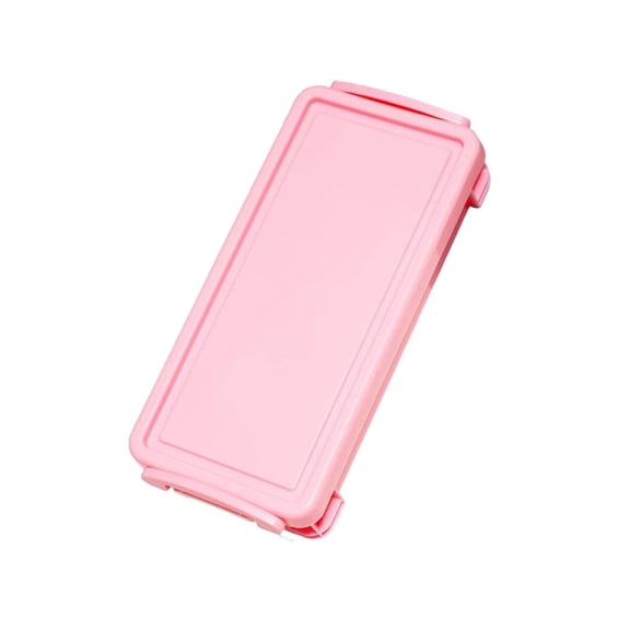 Pencil Box Macaron Color Sketch Pencil Case, Plastic Storage Box for Art Students