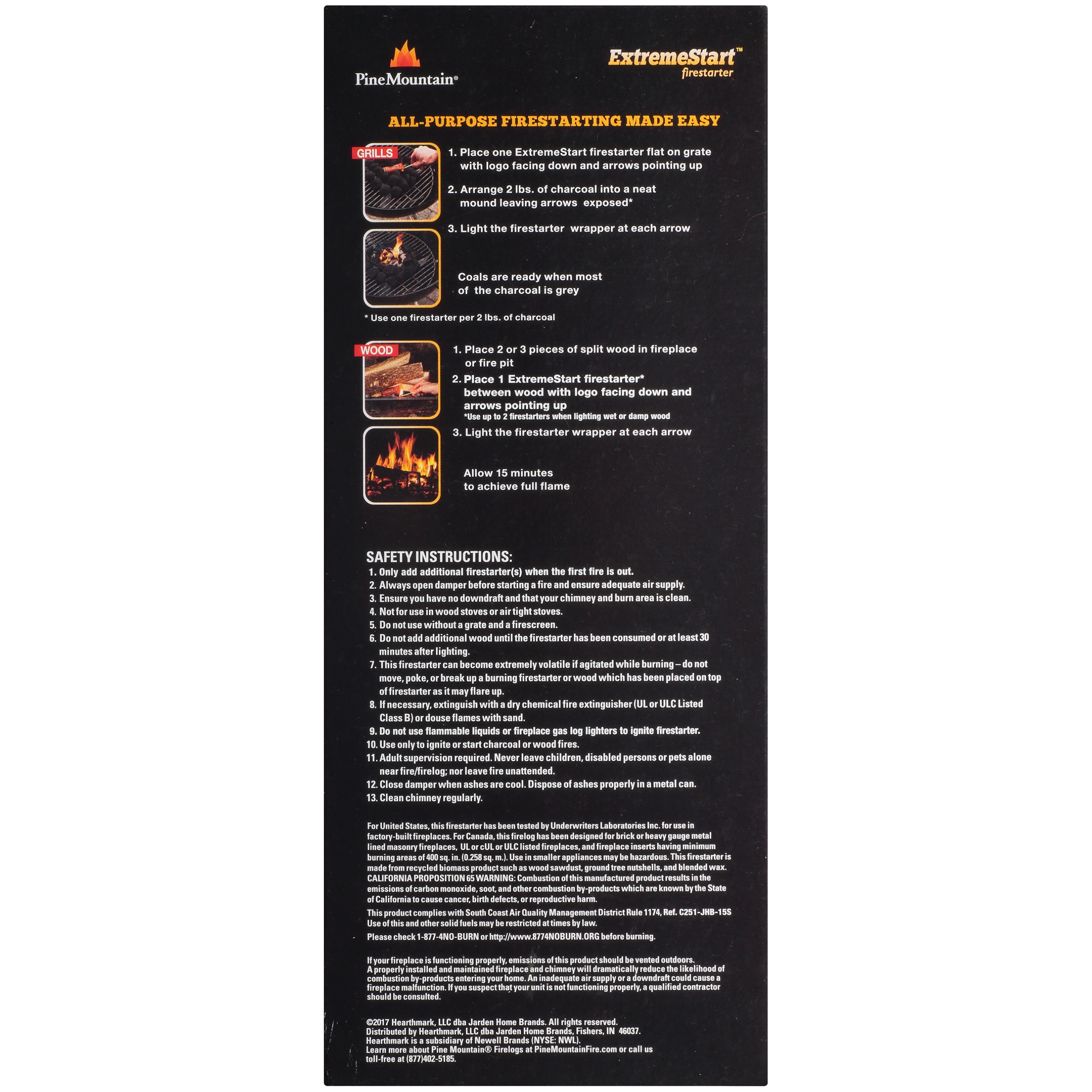 Pine Mountain ExtremeStart Firestarter 24 ct.