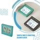 thumbnail image 5 of Monstrate Reloj despertador de alta definición Reloj de con retroiluminación portátil Relojes LED Termómetro Humedad Relojes de escritorio Electrodomésticos Verde negruzco Monstrate HA082673-04, 5 of 6