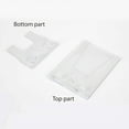 thumbnail image 4 of M&T Displays Foldable Clear Acrylic Brochure Holder 4x6 Pocket Desktop Leaflet Organizer (5 pack), 4 of 8