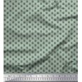 thumbnail image 1 of Soimoi Crepe Silk Fabric Geometric Small Print Fabric by Yard 42 Inch Wide, 1 of 3