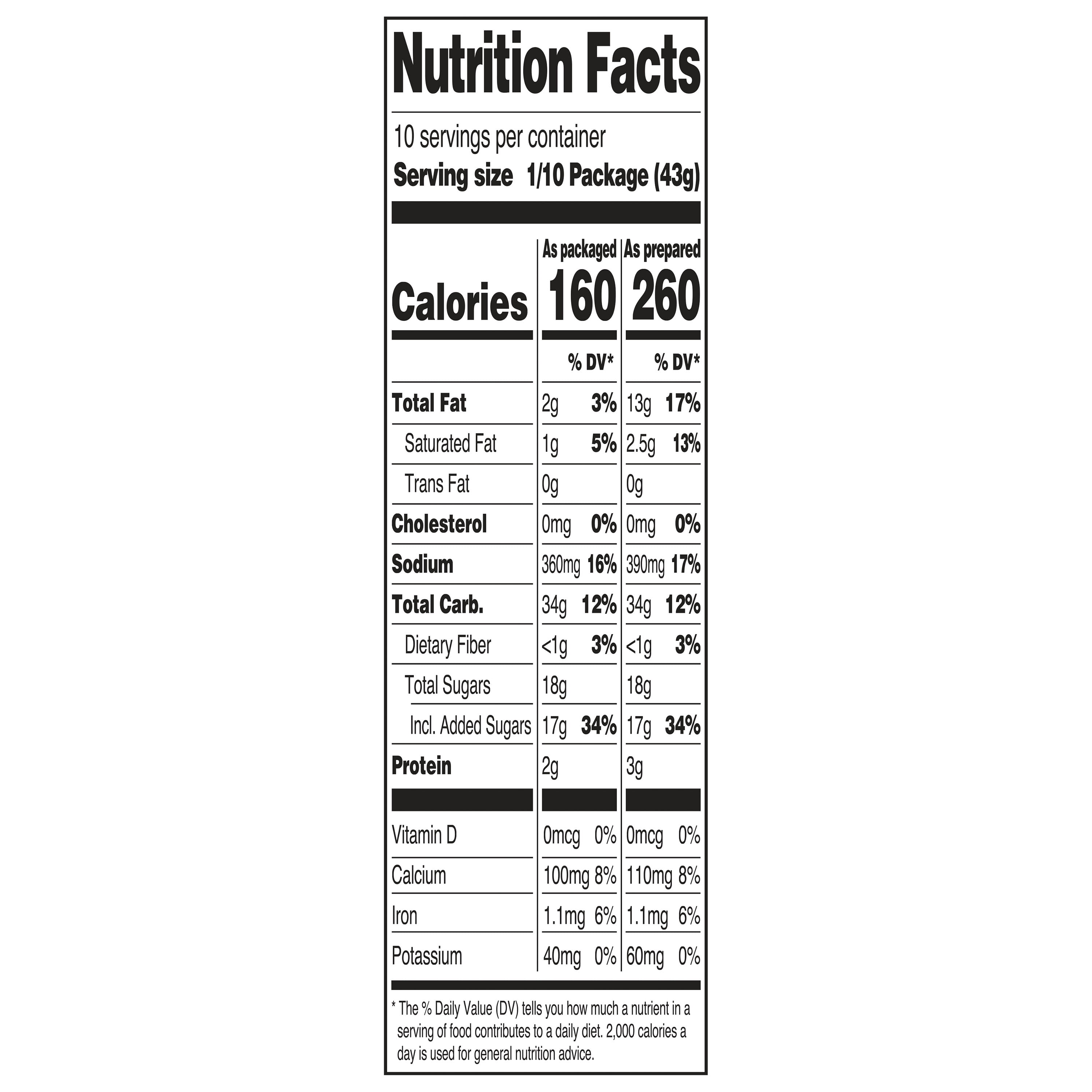 Great Value Deluxe Moist White Cake Mix, 15.25 oz Box