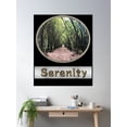 thumbnail image 2 of Peaceful Bamboo Forest Poster Wall Art, Modern Wall Decor, 12x18 UNFRAMED, 2 of 3