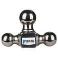 thumbnail image 2 of Reese Towpower 7039800 Versatile Universal Vehicle Triple Ball Tow Mount, Black, 2 of 5