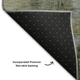 thumbnail image 5 of Addison Rugs Mayfield Premium Machine Washable Transitional Abstract Green Rectangle Rug, 3' x 5', 5 of 6