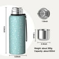 thumbnail image 7 of Design Pattern 20oz Stainless Steel Thermal Bottle with Tea Filter and Cup Lid, Vacuum Insulated Coffee Mug with 316L Inner Liner, Leakproof Travel Thermos for Office, Commute & Outdoor, 7 of 7