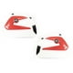 thumbnail image 1 of Alforjas rigidas porta equipaje para moto 20L Kinlley Rojo con blanco M, 1 of 9