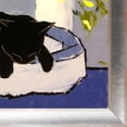 thumbnail image 3 of La Pastiche  Atelier De Jiel 'Black cat is Sleeping' Fine Art Print on Canvas, 3 of 5