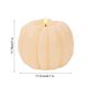 thumbnail image 4 of Vela electrónica de calabaza LED blanca, llama falsa de cera parpadeante para decoraciones de Halloween y Navidad, 4 of 6