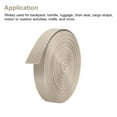 thumbnail image 4 of Uxcell Flat Nylon Webbing Strap for Backpack, Cargo Strap, High Strength and Durable Material for Various Uses Champagne, 4 of 6