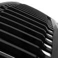 thumbnail image 3 of DNA Motoring GRF-OH-004-T3 For 2014-2015 Chevy Silverado 1500 Glossy Vertical Slat Front Bumper Hood Grille, 3 of 7