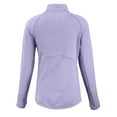 thumbnail image 3 of Women's Cutter & Buck  Purple Atlanta Falcons Peshastin Eco Fleece Recycled Half-Zip Top, 3 of 3