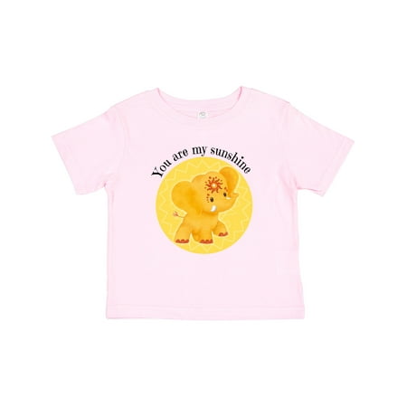 

Inktastic You Are My Sunshine Elephant Etana Yellow and Cute Gift Baby Boy or Baby Girl T-Shirt
