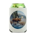 thumbnail image 1 of Moose in the River Forest Woods Wilderness Can Cooler - Drink Sleeve Hugger Collapsible Insulator - Beverage Insulated Holder, 1 of 4