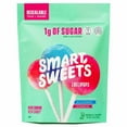 thumbnail image 1 of SmartSweets - Sucettes Dures Framboise Bleue Pastèque (Faible Teneur en Sucre), 86 G, 1 of 2