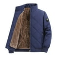 thumbnail image 2 of Sookity Womens Winter Coats Fleece Lined Warm Bubble Coats Outerwear Cold Weather Warm Thicken Ski Coat Warm Thicken Ski Coats Heavyweight Winter Jacket with Pockets,campera cuero hombre Blue M, 2 of 5