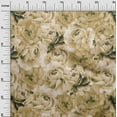 thumbnail image 3 of oneOone Cotton Jersey Olive Green Fabric Floral Sewing Craft Projects Fabric Prints By Yard 58 Inch Wide, 3 of 4