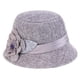 thumbnail image 4 of Invierno Sombrero de Fieltro Sombrero de Grande para Dama, 4 of 6