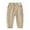 b-2735Khaki1049, variant on Child Boys Stretch Denim Pants Kids Comfortable Casual Loose Fit Jeans With Elastic Waist For Outdoor School Daily Wear Breathable Trousers Solid Color Slacks