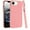 Light Pink, variant on Case for Apple iPhone 17E /16E Slim Classic Hybrid Around Rubber Gummy Gel Slick Hard PC Silicone TPU Chromed Button, XPM Phone Cover fit Apple iPhone 17E /iPhone 16E [Light Pink]