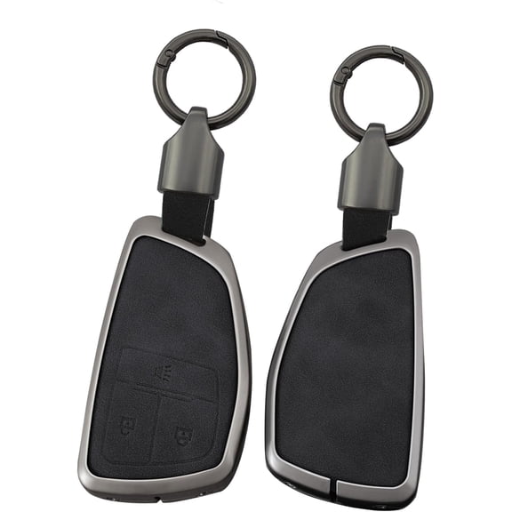 Key Fob Cover Compatible with Fit for Chevy Silverado 2024 -2027 Suburban Tahoe Equinox Colorado Traverse Keychain