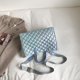 thumbnail image 5 of Bolso Bandolera Acolchado Mujer Gran Capacidad para Shopper Viaje Azul, 5 of 6