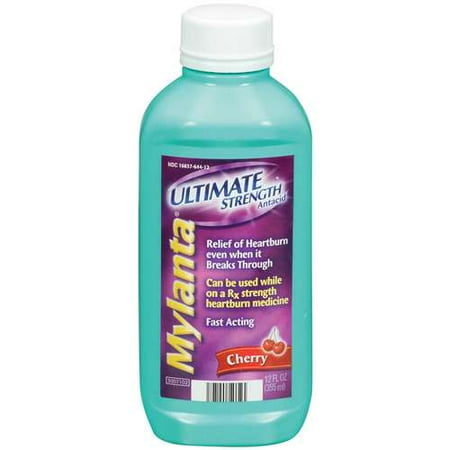 Johnson & Johnson Mylanta Antacid, 12 oz - Walmart.com