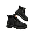 thumbnail image 3 of UKAP Bottines pour Hommes Décontractées Bottes de Travail Imperméables Bottes de Randonnée Chaussures d'Hiver Confort Noir 5.5, 3 of 9