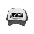 thumbnail image 1 of Men's Adventure Hat Outdoor Trucker Cap, White/Dark Grey, 1 of 2
