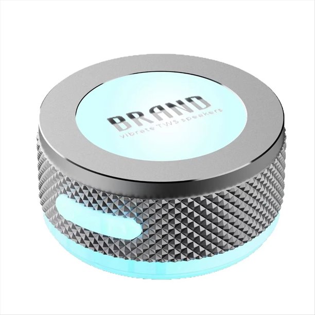 Altavoz de Conducción Ósea con Resonancia, Subwoofer de Colores Mágicos, Sonido Estéreo, Altavoces Inalámbricos Bluetooth con Ventosa.