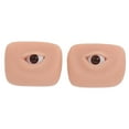 thumbnail image 1 of 3D Eye Practice Skin, Makeup Silicone Eyebrow Practice Skin 1 Pair Portable Soft Elastic  For Salon For Novice Light Skin Color,Medium Skin Color,Dark Skin Color, 1 of 8
