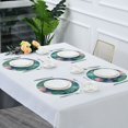 thumbnail image 4 of WOBOGO Anime Cactus Lass Round Placemats Set of 6 Heat Resistant Washable Kitchen Table Decorations 15.4in, 4 of 7