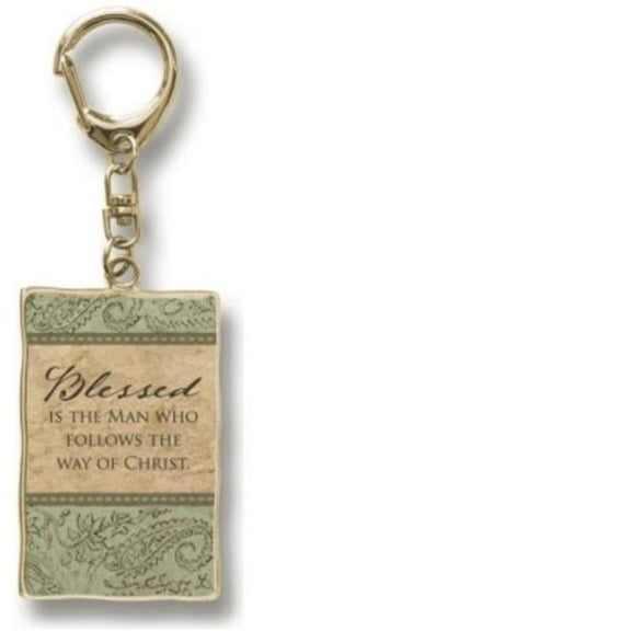 CA Gift 224501 Blessed is the Man Keyring