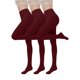 thumbnail image 1 of Medias de seda para mujer, 3 piezas, talla grande, para Halloween y Navidad, color caramelo, accesorios de fiesta, color liso, 1 of 1